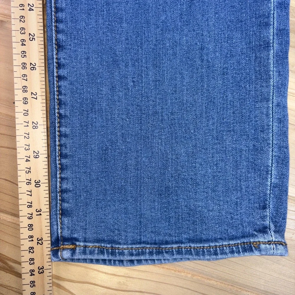 True Religion Jeans Mens 36 Ricky Relaxed Straight Leg Denim Blue Jeans